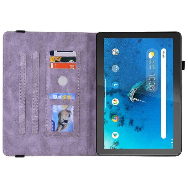 [LCS]Surfplattefodral för Lenovo Tab M10 TB-X605L/X605F Purple