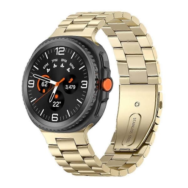[LCS] Metalliranneke Samsung Galaxy Watch 8 / 8 Classic / Ultra 2 -kelloon Gold