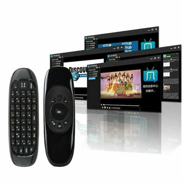 2.4G Mini fjärrkontroll Trådlös kontroll Tangentbord Air Mouse PC Android Smart TV Box L