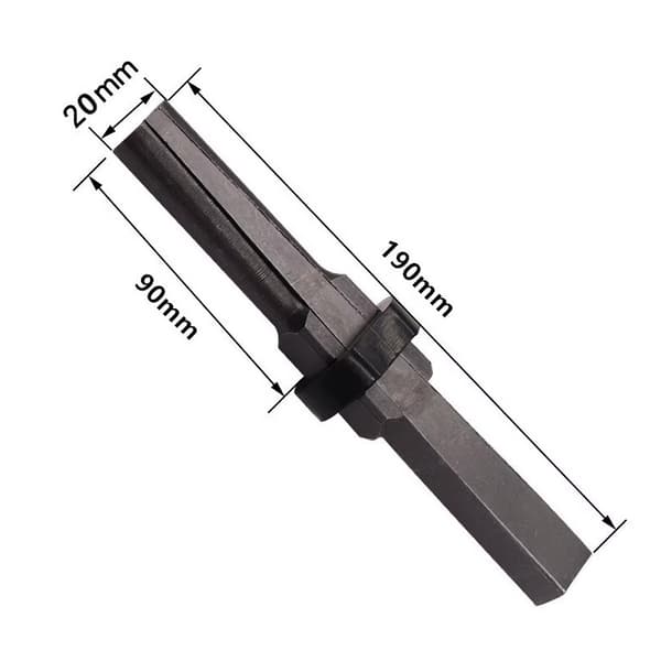 5-pak Kile til stensprængning 20 mm / Stenkiler til stensprængning - Kiler 2700