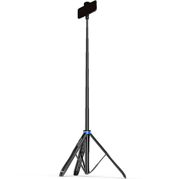 Bluetooth Selfie Stick Stativ med Trådlös Fjärrkontroll