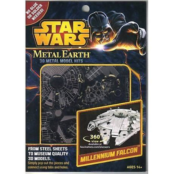 3D-metallimalli Star Wars Millennium Falcon. Star Wars.