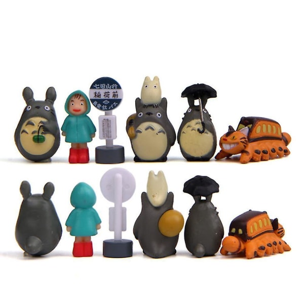 12 st Min granne Totoro Mei Totoro Minifigur