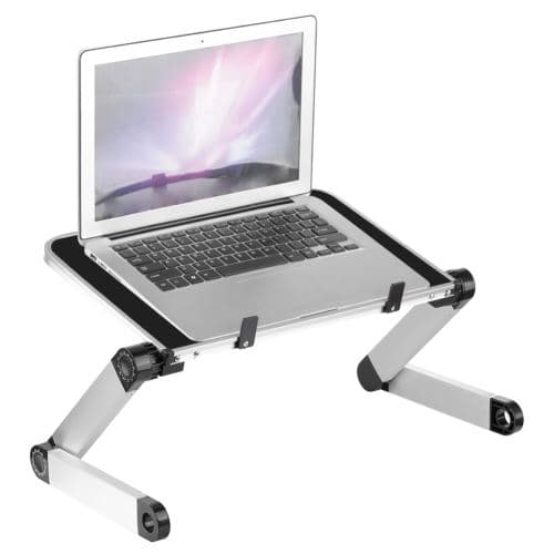 [LCS]Justerbar foldbar hyldebordholder bærbar computerbordløfter aluminium