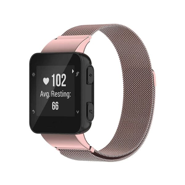 [LCS]Til Garmin Forerunner 35 / 30 Milanese urrem Rose Pink