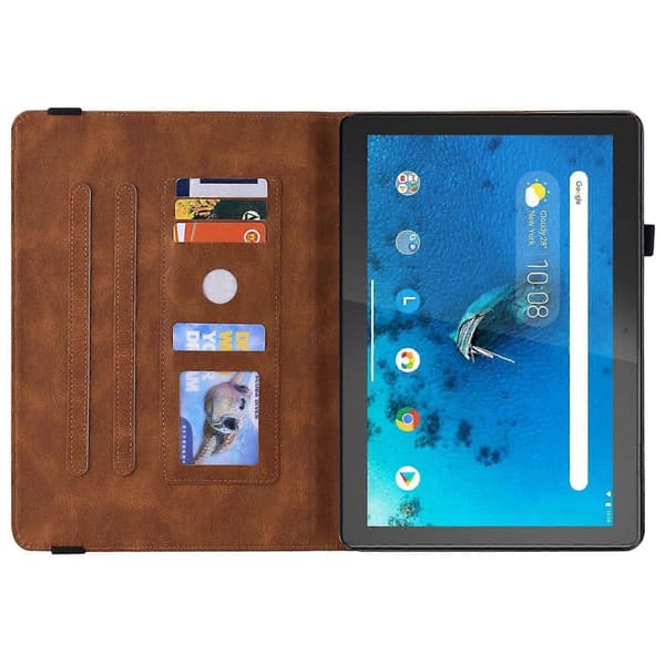 [LCS]Surfplattefodral för Lenovo Tab M10 TB-X605L/X605F Brown