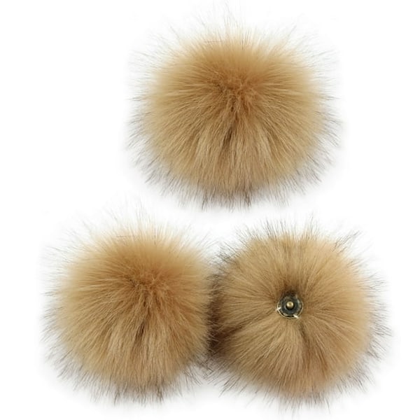 Små accessoarer Fluffig plyschbollsdekoration