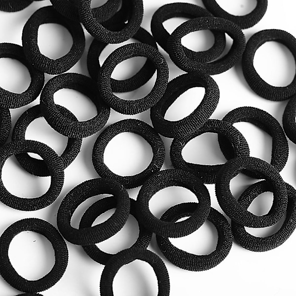 Lasten karkkikampa hiuslenkit joustavat hiuslenkit hiustarvikkeet Black