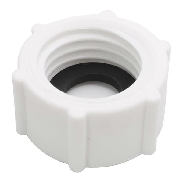 Ersättningsventilplugg för sandfilteravlopp med O-ring för Intex 11456 sandfilterpump poolventil White