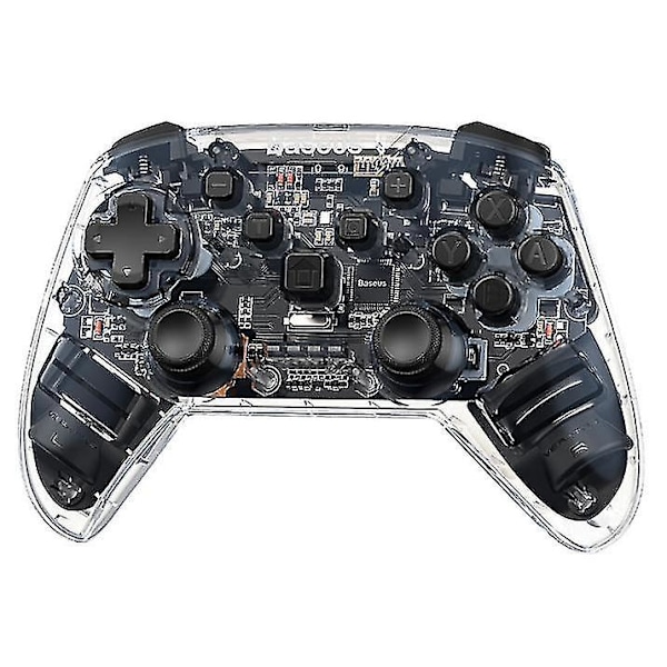 Somatosensorisk Vibrationsspelhandkontroll Transparent PC Datorversion Switch Bluetooth Trådlöst Spel