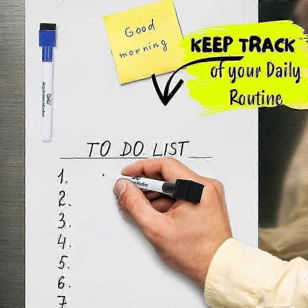[LCS] Magnetisk Whiteboard, Magnetisk Tavla, Magnetisk Whiteboard, Kylskåpswhiteboard
