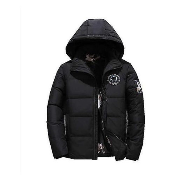 Herre Puffer Tyk Foret Jakke Black S