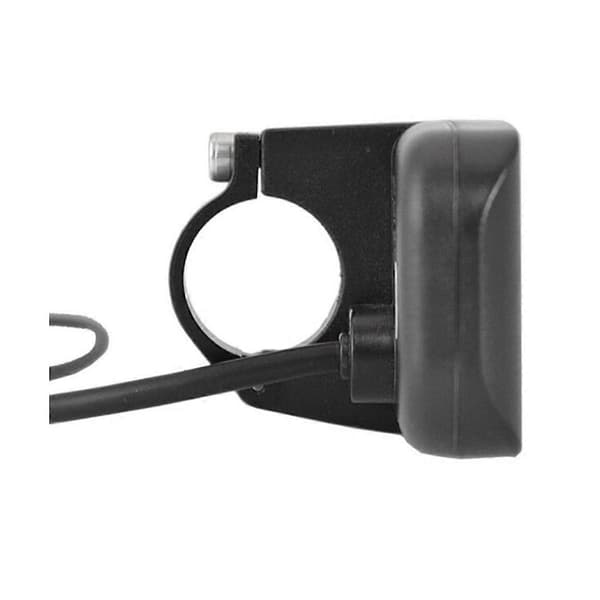 5PIN S810 E-Bike Meter LED Display IP65 36V UART til Elcykel Elcykelmåler (36V) Black