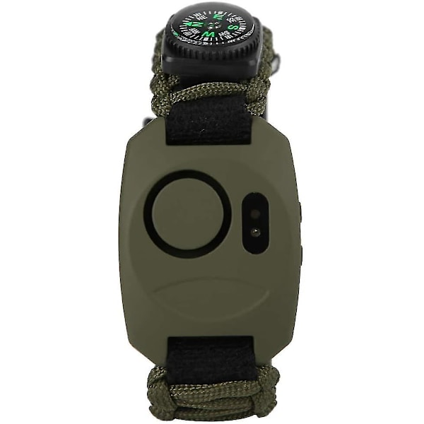 Hjälplarm, 130db Externt Personligt Armbands Nödlarm med LED-belysning