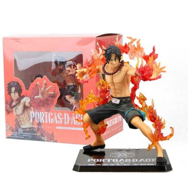 Delicate Animation One Piece Portgas D Ace Figurine Collection M