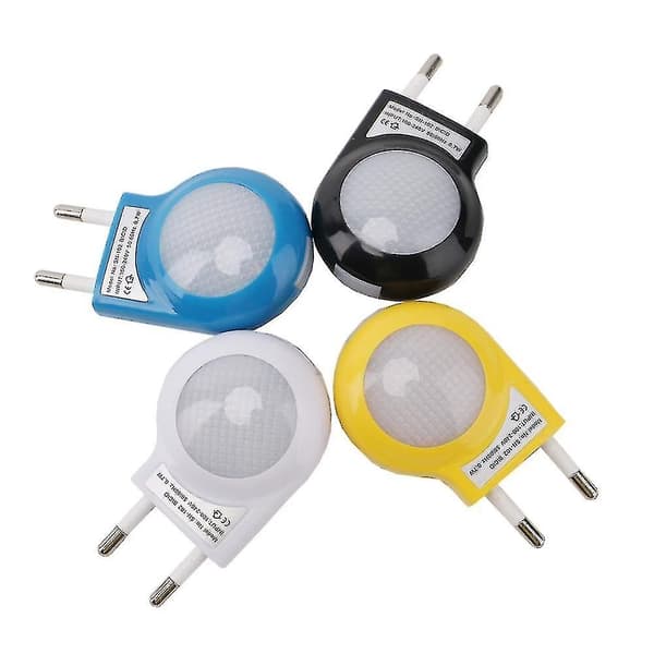[LCS] Mini LED Snegle Nattlys Automatisk Nattlampe Innebygd Lyssensor Kontroll black