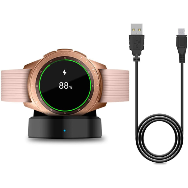 Laddare för Samsung Galaxy Watch 42mm/46mm, Uppgraderad laddning C