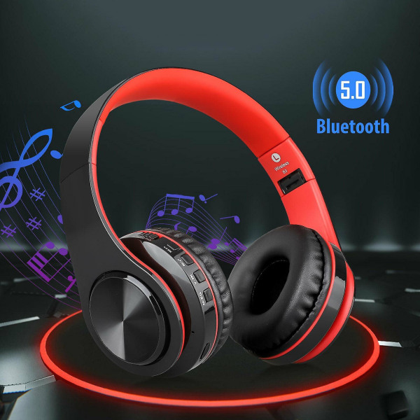 Bluetooth trådlösa hörlurar Blue