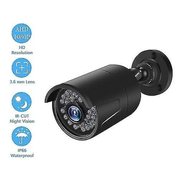 2,0 MP 1080P analog kamera Övervakningssystem för säkerhetskamera Intelligent rörelsedetektering och