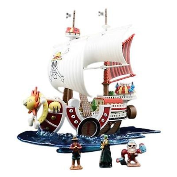 One Piece Meili Monterad Modell Skeppsmodell Leksak