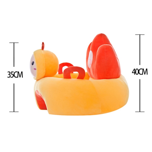Tegneserie Sæde Børn Baby Sød Baby Anti-fald Sofa Tegneserie Dyr Plys Legetøj til Baby Pig