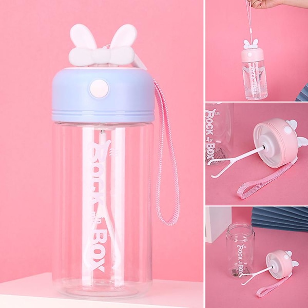 380ml Shaker Kopp Elektrisk Blender Protein Shaker Flaska Bryggpulver Rörelse Miljövänlig Yellow Ear Drawings