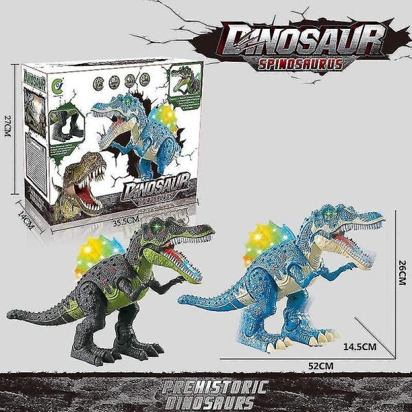 Talande dinosaurie Blue hadrosaur-366