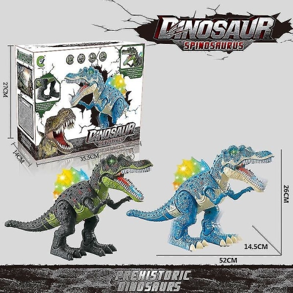 Talande Dinosaurie Brown allosaurus