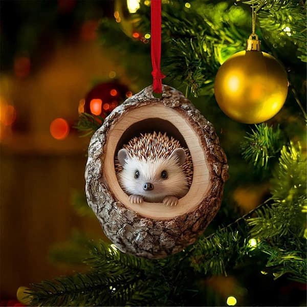 Pinnsvin Juletrepynt
