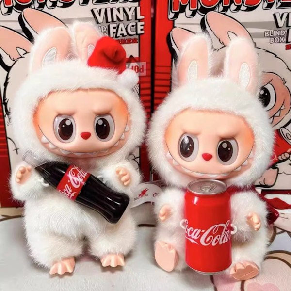pc POP MART LABUBU The Monsters Jännittävä Macaron Pehmolelut Figuurilelut Sokkolaatikot (Väri Satunnainen) 1 Yksittäispakkaus