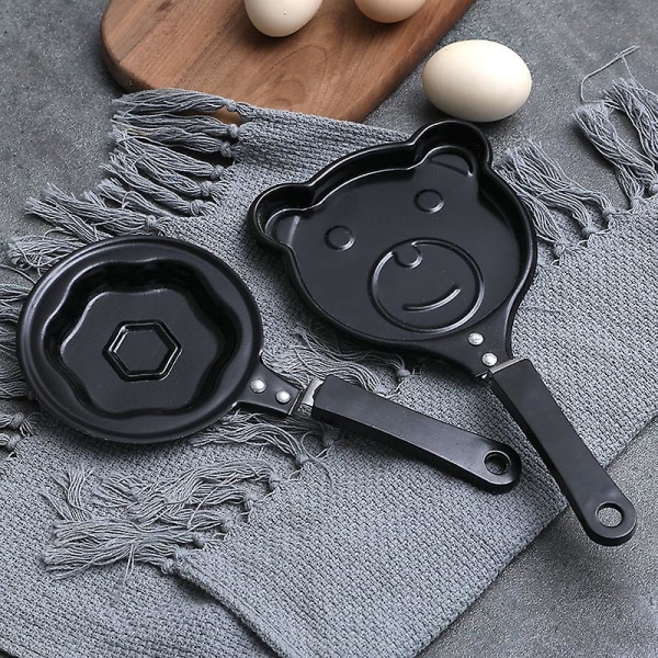 Pannkaksformar för Barn Pannkakspanna Mini Pannkakor Maker Barn Pannkakspanna Form Non-stick Pannkaka Frog