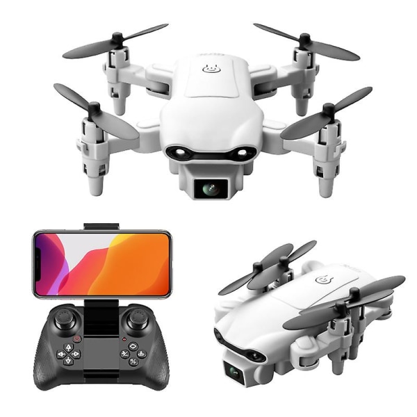 Mini V9 Folding Drone Dual Camera Liten 4k Hd Aerial Remote Control Flygplan Quadcopter Toy