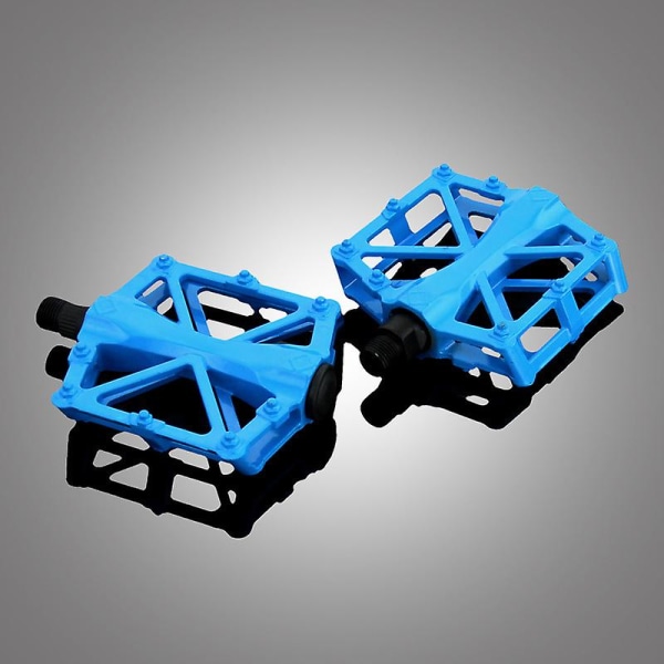 Mountainbike MTB Pedaler Landsvägscykling Aluminiumlegering Ultralätt Pedal Lager BMX Cykeltillbehör Black