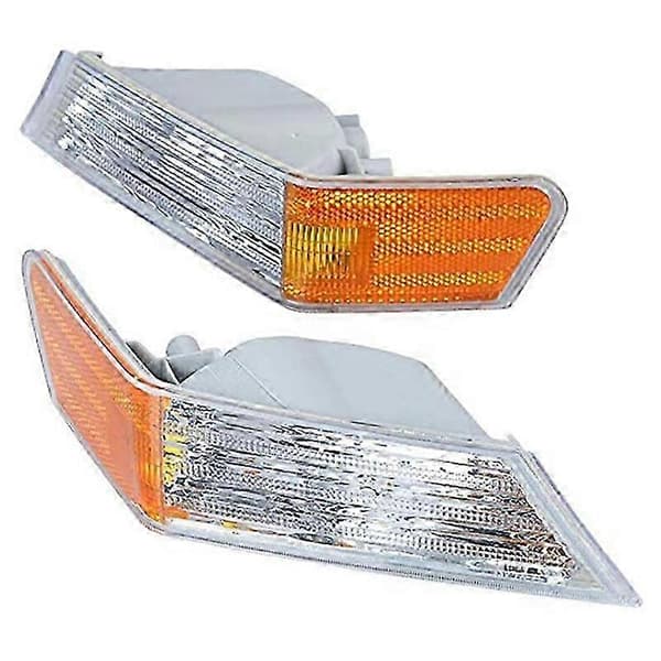 [LCS]Front LED tåkelys Lamper Blinklys for Jeep Patriot 2007-2014-Venstre- Whiteyellow Left