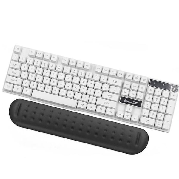Memory Foam Set Tangentbords handledsstöd Mus Handledsdyna black