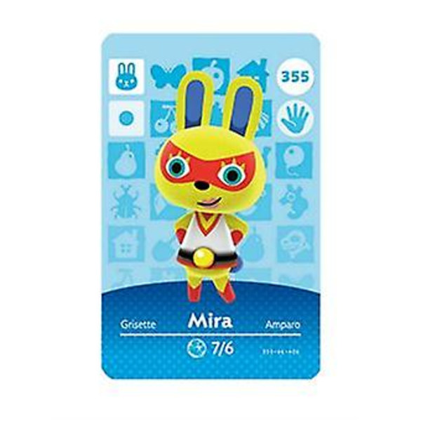 Nfc Spilkort Kompatibelt med Animal Crossing, ch Amiibo Wii U - 355 Mira