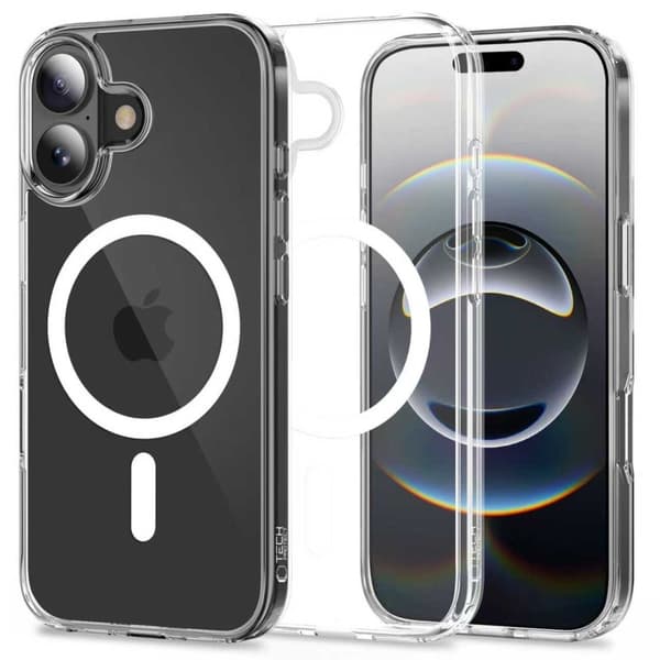 [LCS]Tech-Protect iPhone 17 Cover MagSafe FlexAir Hybrid Transparent 70