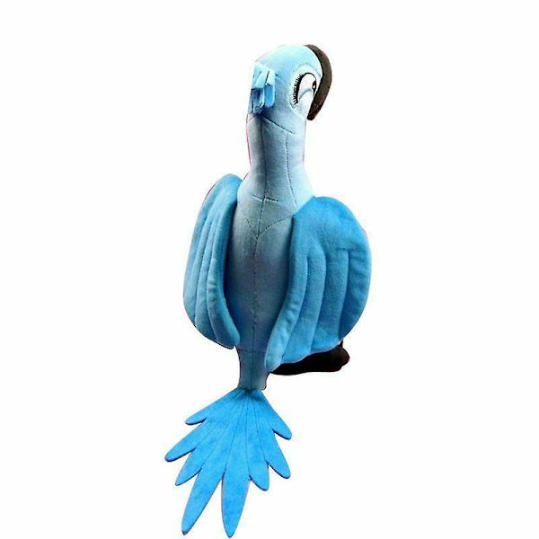 30 cm Rio-elokuvan pehmolelu papukaija lintu täytetty eläin nukke lahjalelu Light blue