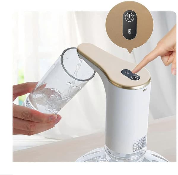 [LCS] Dryckesdispenser Vattenflaskpump Bärbar elektrisk vattenpump Handhållen vätskedispenser