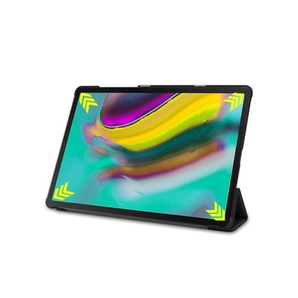 Samsung Galaxy Tab S5e Flip Case - Tri-Fold Series - Svart