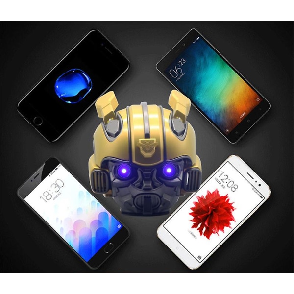 Bumblebee Bluetooth Liten Högtalare Trådlös Audio Portabel Mini Kreativ Subwoofer Högtalare Hög Volym Utomhus