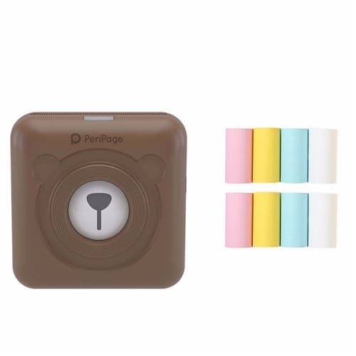 Bærbar 58mm Peripage Bluetooth Termisk Printer Kompatibel med Udskrivning