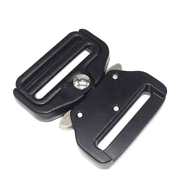 Hurtig sideudløser metalspænde til 38 mm webbing DIY tasker bagage sy tilbehør