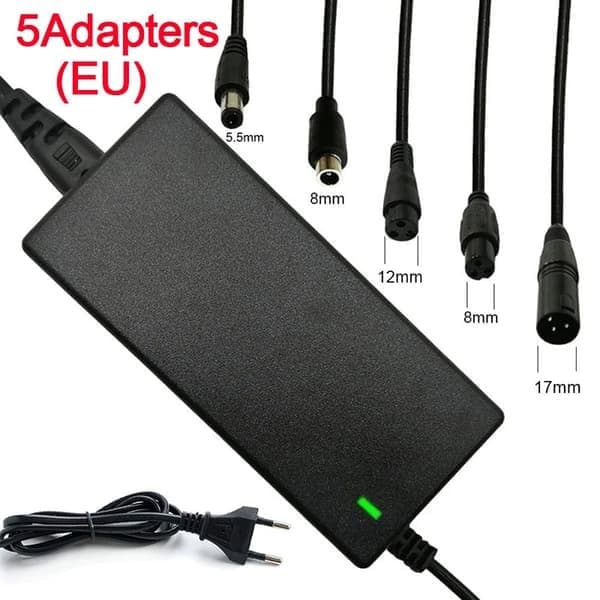 [LCS] Universal 42V 2A Litiumbatteriladdare Balanscykel Elektrisk Scooter Strömadapter