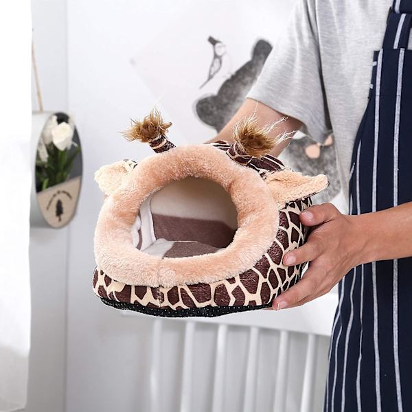 Lemmikkieläinten Sängyn Tarvikkeet Häkkilelut Talo Hamsteritarvikkeet Elinympäristö Giraffe