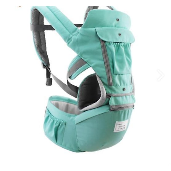 48M baby Ergonomisk baby ryggsäck 9 i 1 känguru bärsele baby (grön)