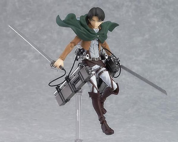 [LCS]15cm Attack On Titan Anime Figur 213# Levi Ackerman Figurin Legetøj|Actionfigurer
