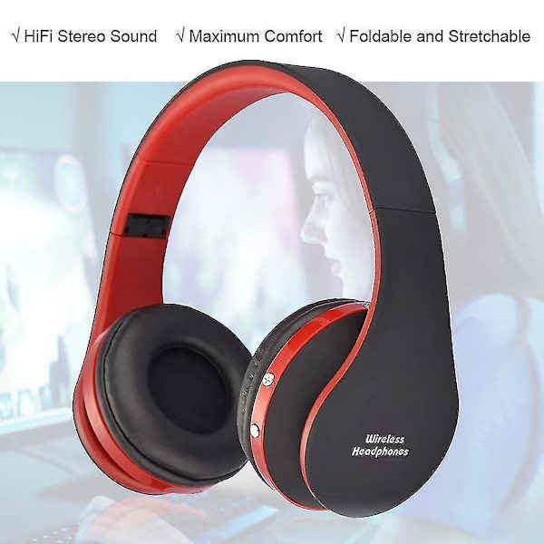 Hovedtelefoner med mikrofon Gaming Earphone Over Ear Foldbar Blu