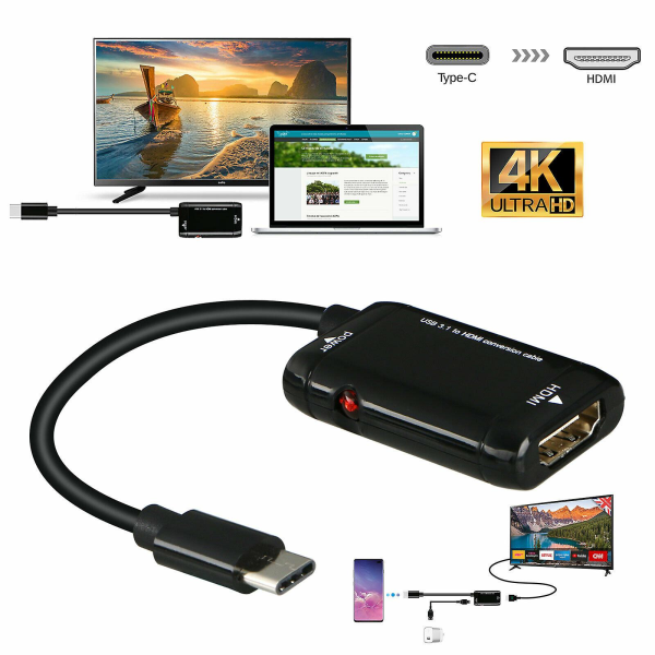 Typ C till HDMI-adapter