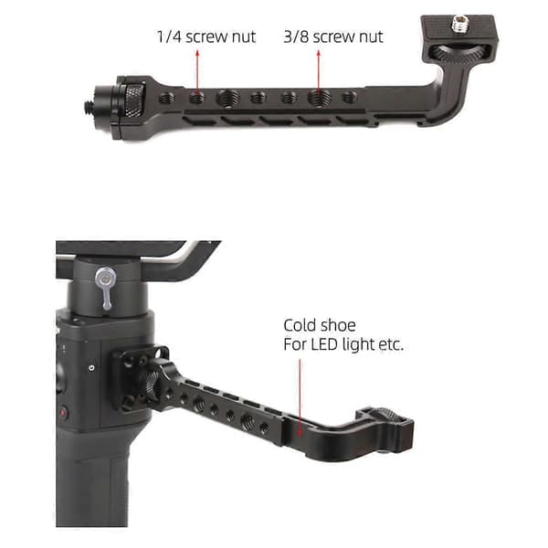 Skærmholder til RONIN S/SC stabilisatorbeslag med 1/4\" eller 3/8\" interface